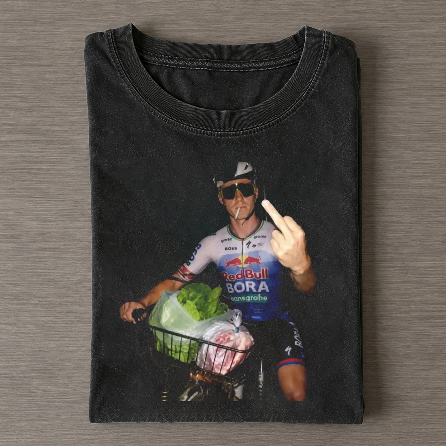 Primož Roglič Grocery Bike Flip 2026 Tee