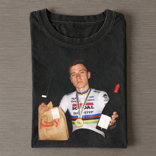 Remco Evenepoel World Champ Bag 2026 Tee