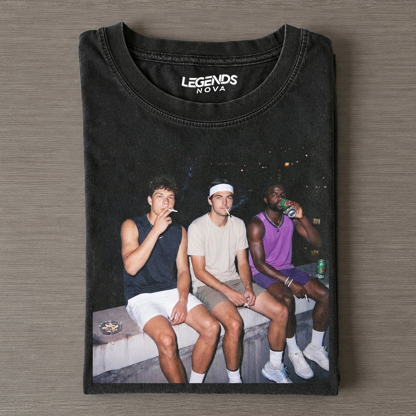 Ben Shelton & Taylor Fritz & Frances Tiafoe  v2 Tee