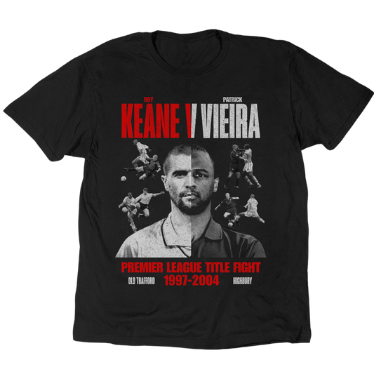 Keane V Vieira The Uncompromising Rivalry T-Shirt