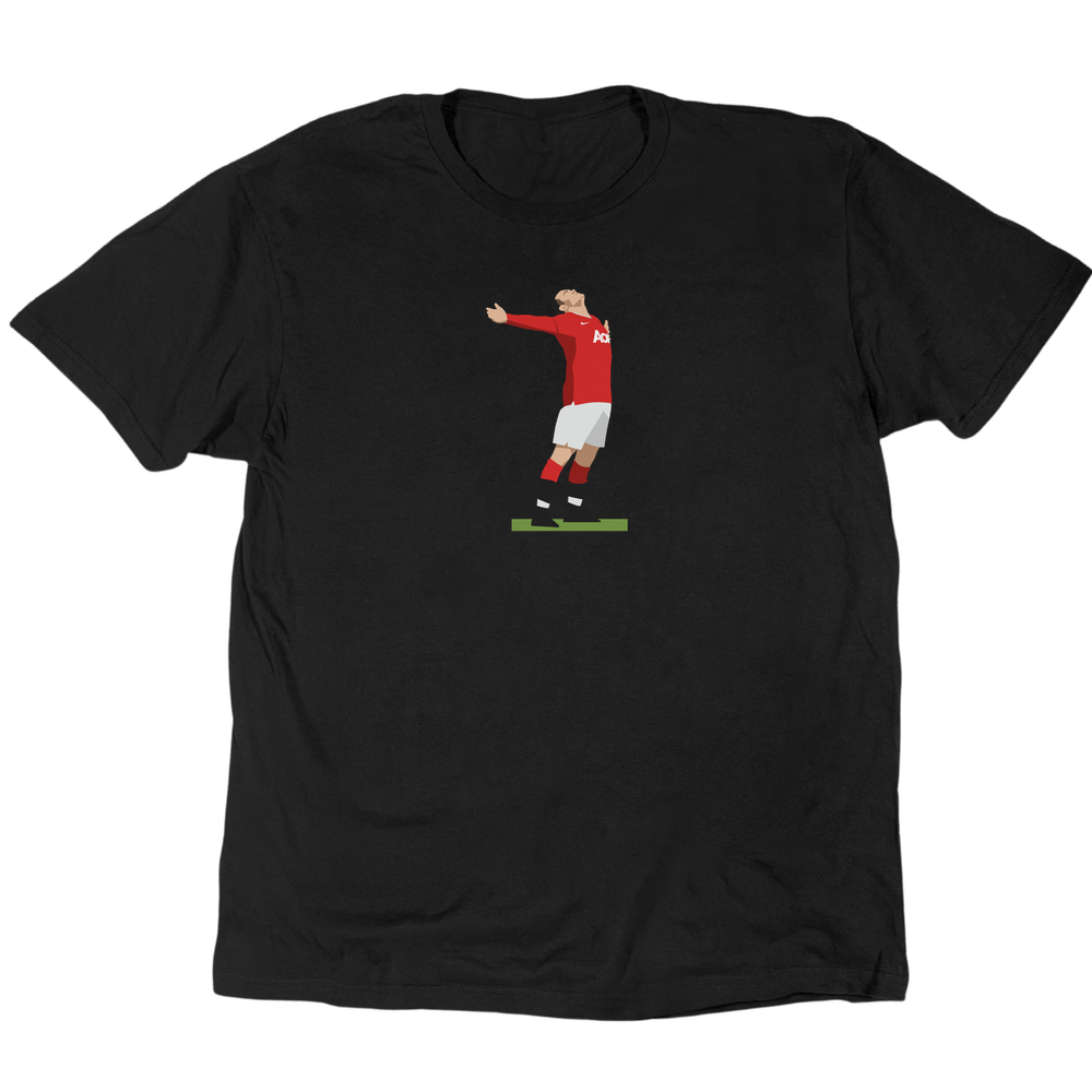 Icons Illustrated Rooney The Celebration T-Shirt