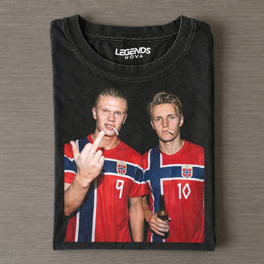Erling Haaland & Martin Odegaard Norway 2026 T-shirt