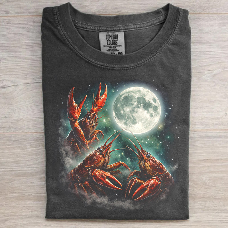 Three Crawfish Moon T-shirt