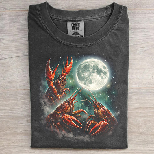 Three Crawfish Moon T-shirt