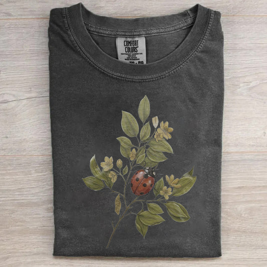 Botanical Ladybug T-shirt