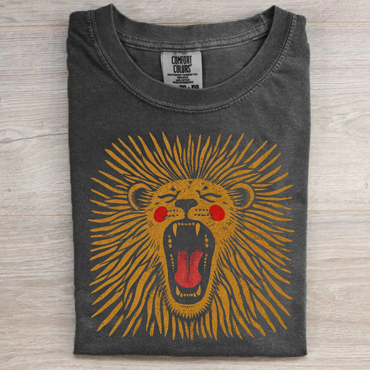 Vintage Boho Lion T-shirt