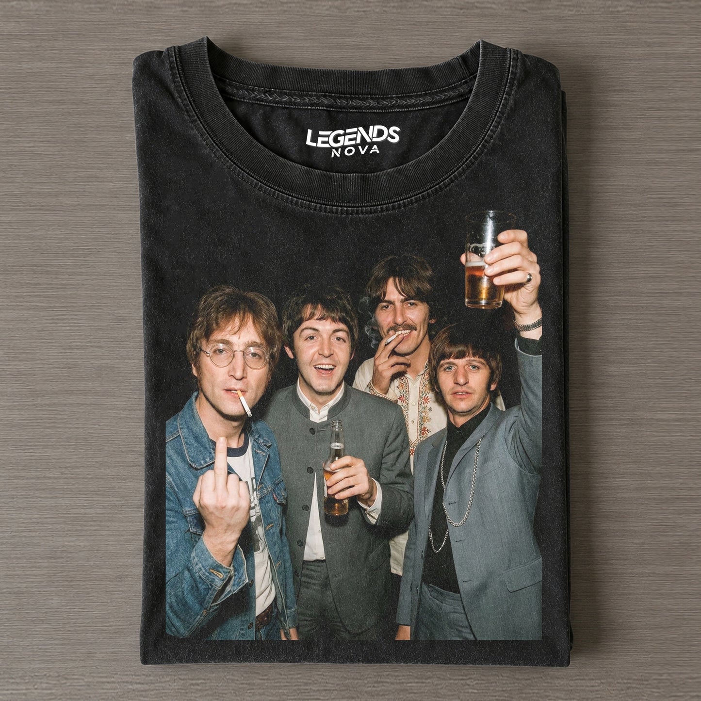 Funny The Beatles Vintage Tee