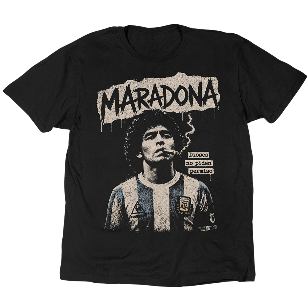 Maradona Dioses No Piden Permiso T-Shirt