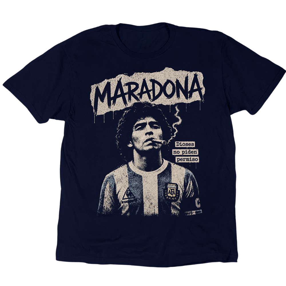 Maradona Dioses No Piden Permiso T-Shirt