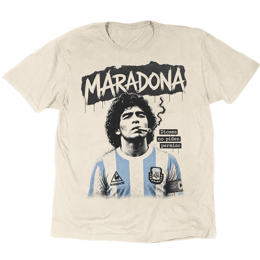 Maradona Dioses No Piden Permiso T-Shirt