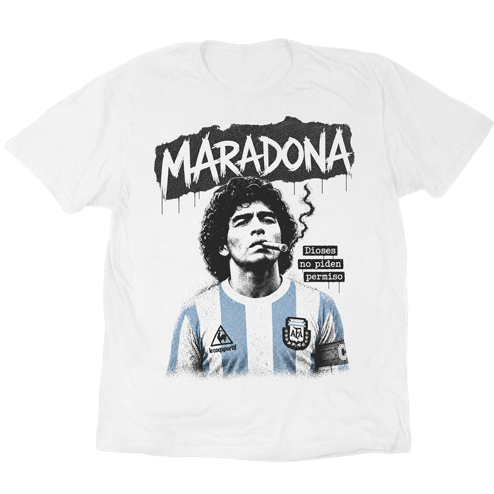 Maradona Dioses No Piden Permiso T-Shirt