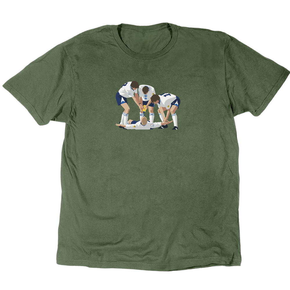 Icons Illustrated Gazza The Dentists Chair T-Shirt