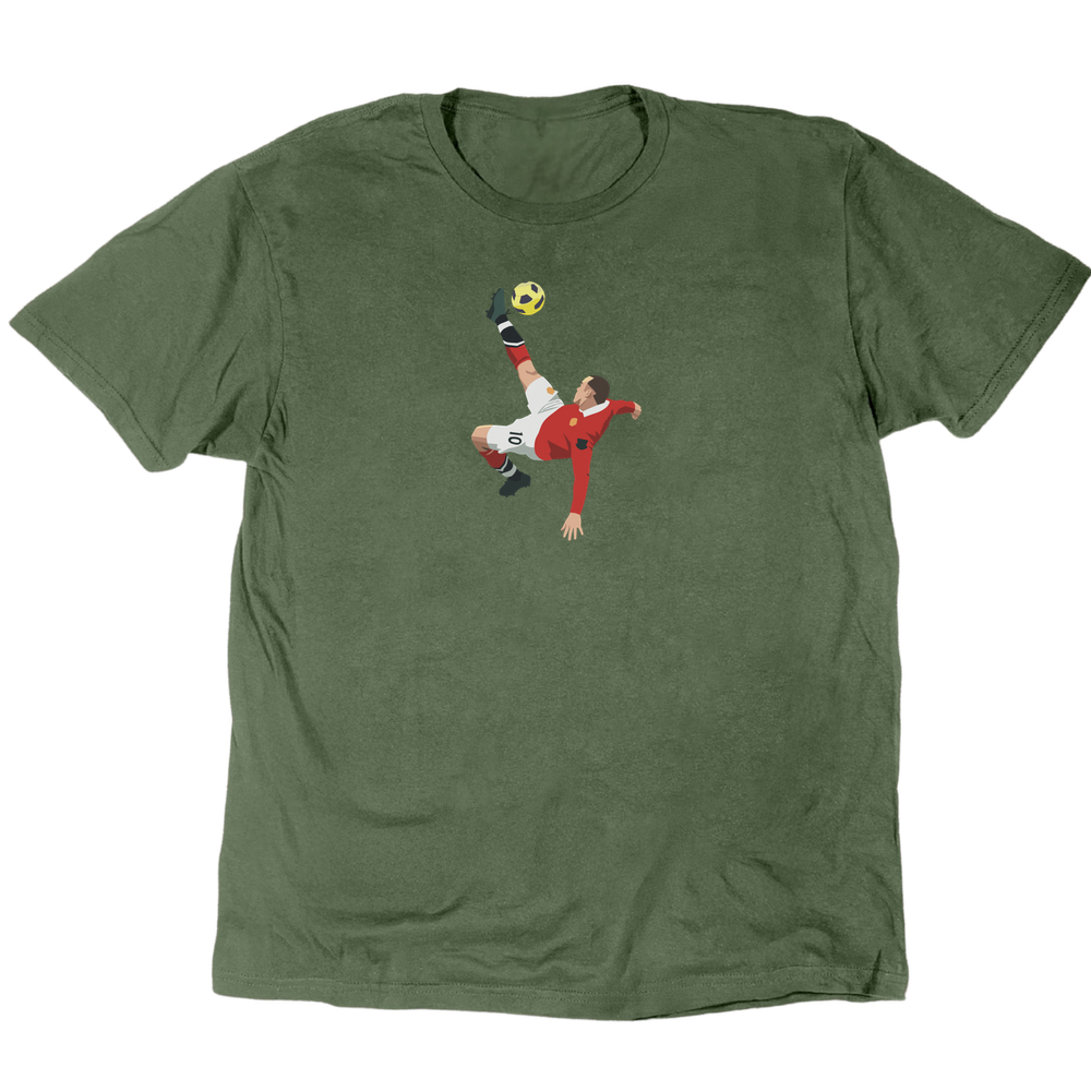 Icons Illustrated Rooney The Overhead Kick T-Shirt