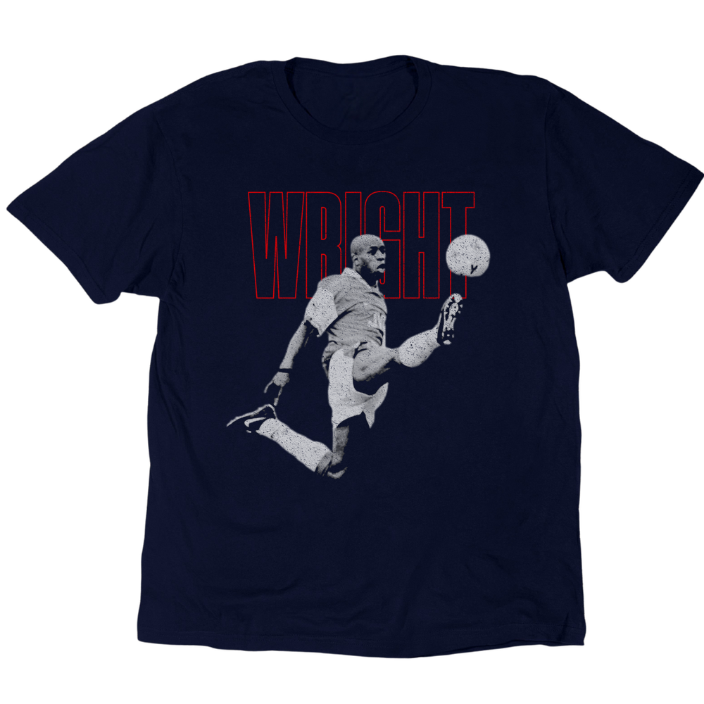 Wrighty: Red Hot Striker T-Shirt