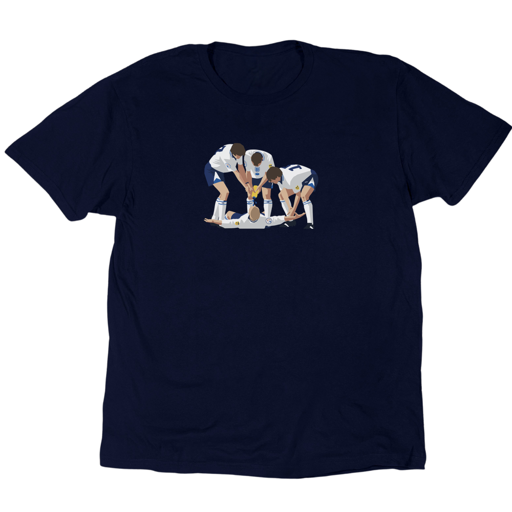 Icons Illustrated Gazza The Dentists Chair T-Shirt