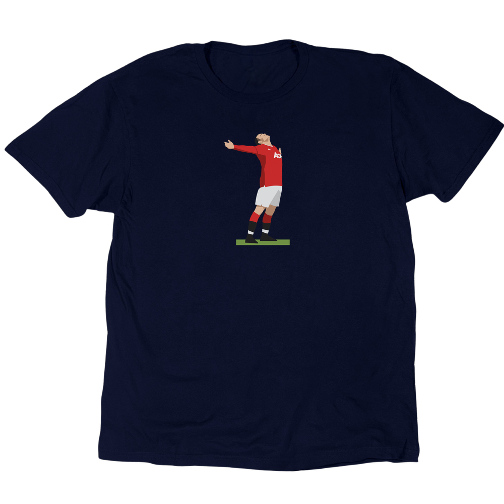 Icons Illustrated Rooney The Celebration T-Shirt