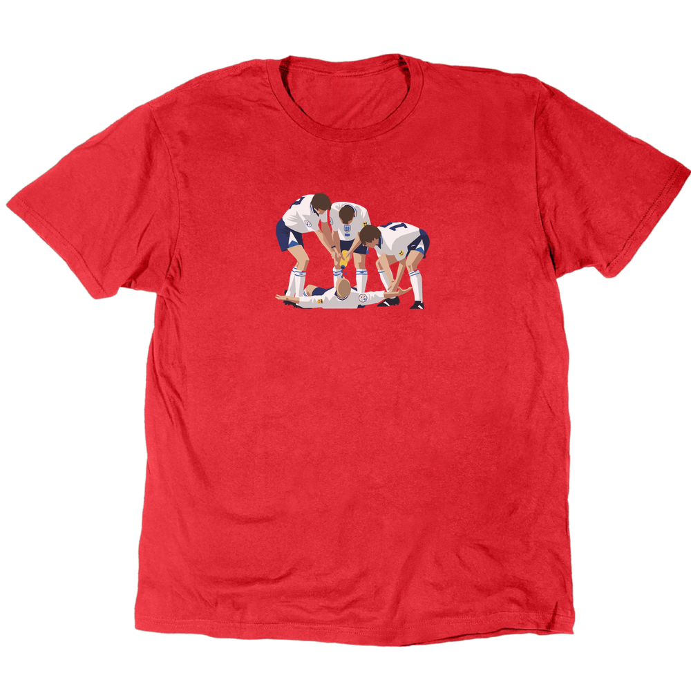 Icons Illustrated Gazza The Dentists Chair T-Shirt