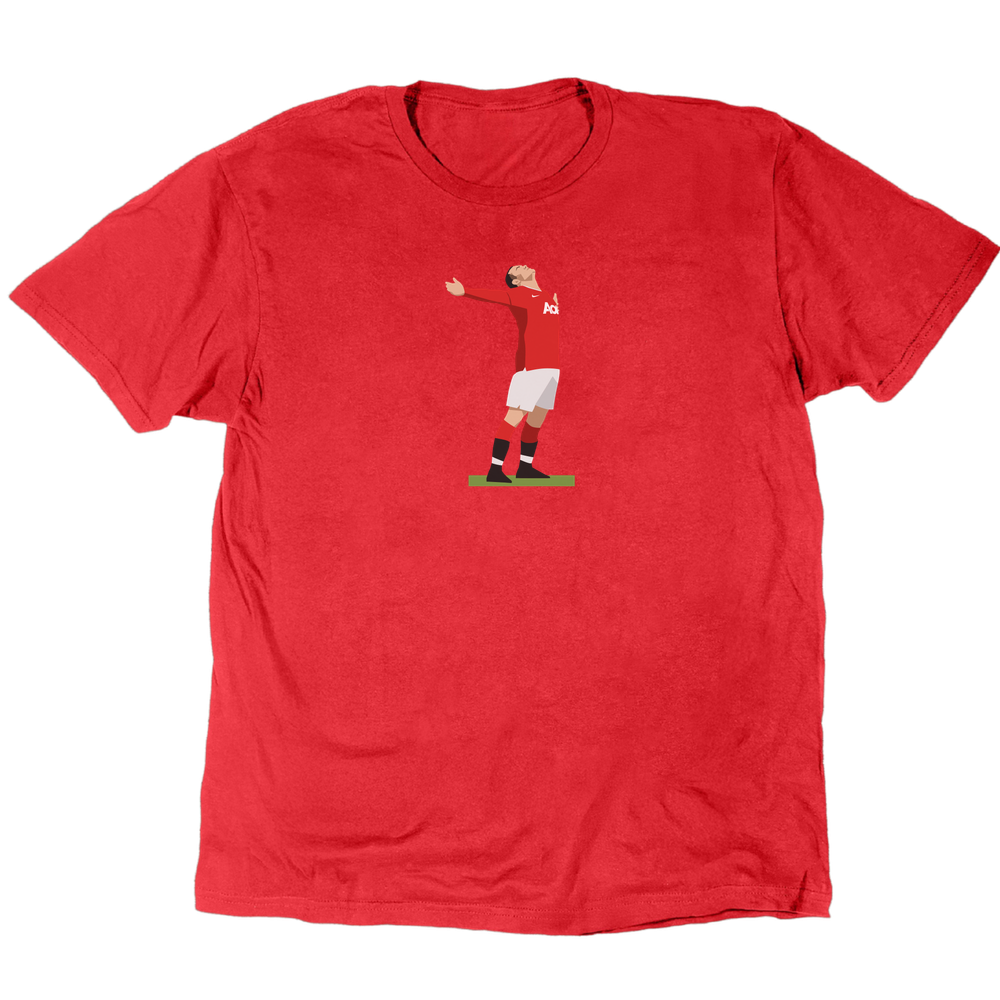 Icons Illustrated Rooney The Celebration T-Shirt