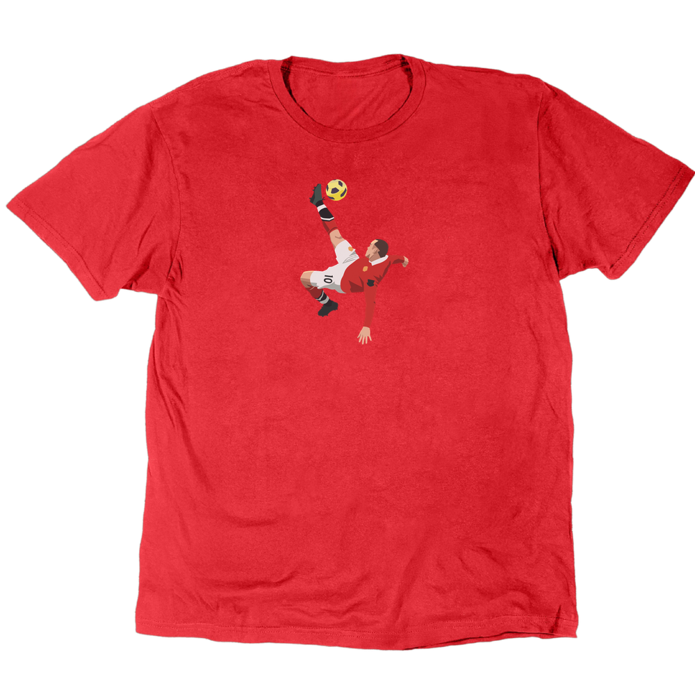 Icons Illustrated Rooney The Overhead Kick T-Shirt