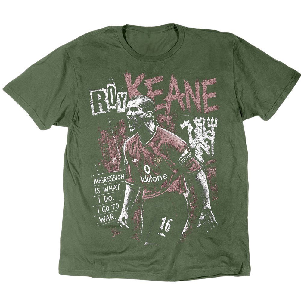 Roy Keane I Go To War T-Shirt