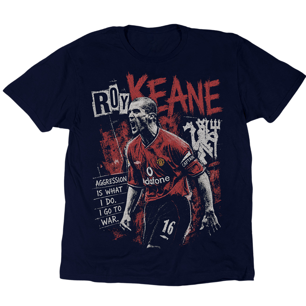 Roy Keane I Go To War T-Shirt