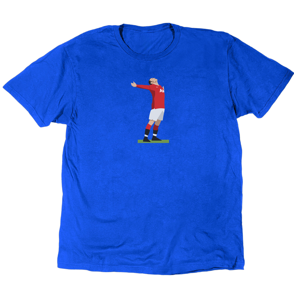Icons Illustrated Rooney The Celebration T-Shirt