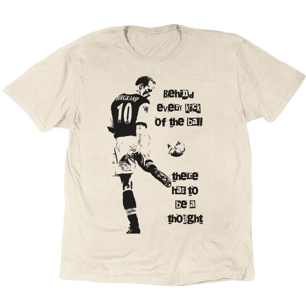 Dennis Bergkamp Behind Every Kick T-Shirt