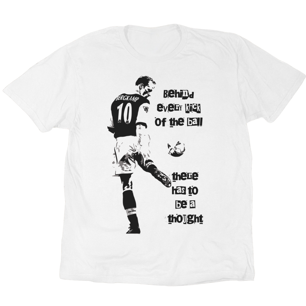Dennis Bergkamp Behind Every Kick T-Shirt
