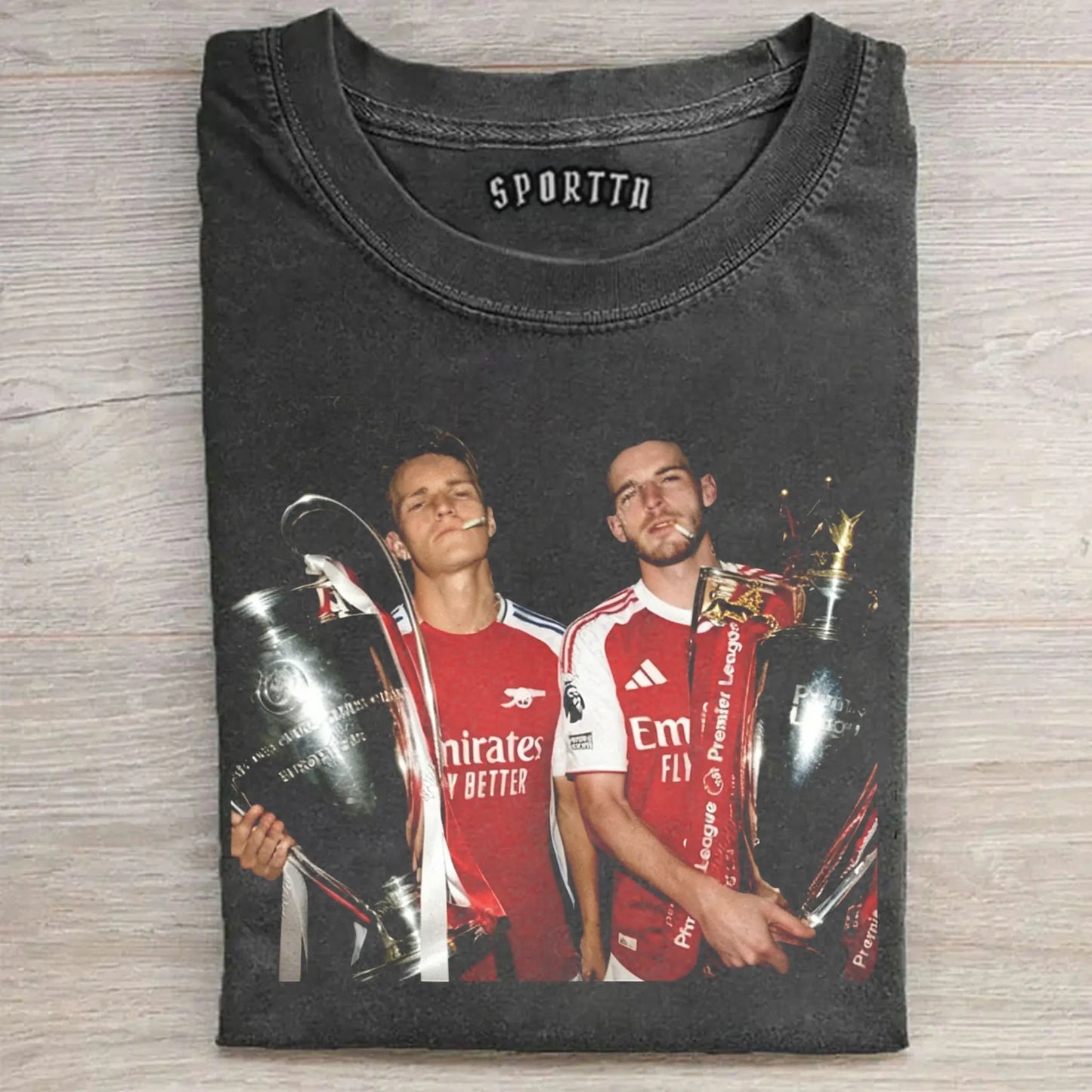 Arsenal-Declan Rice ＆ Martin Odegaard Tee