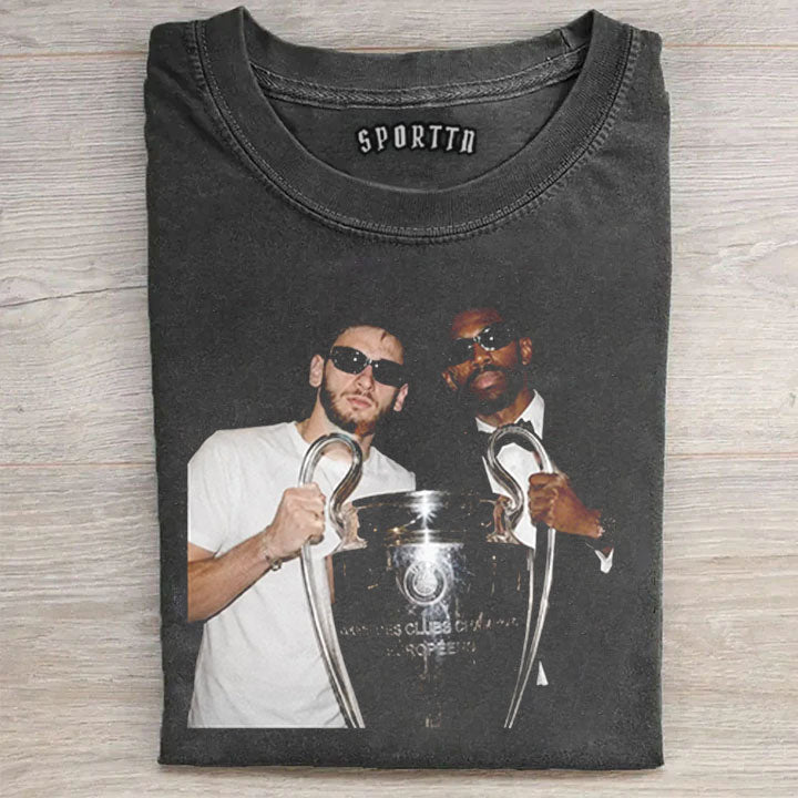 Khvicha Kvaratskhelia &Ousmane Dembélé Tee