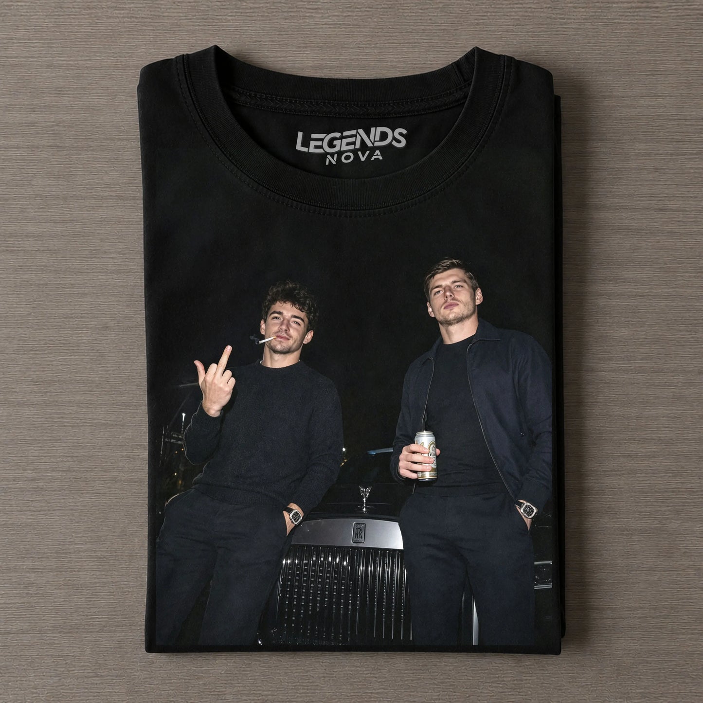 Max Verstappen & Charles Leclerc F1 Tee