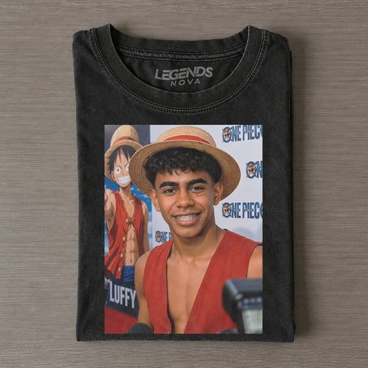 Lamine Yamal ¡Á Luffy One Piece Graphic Tee