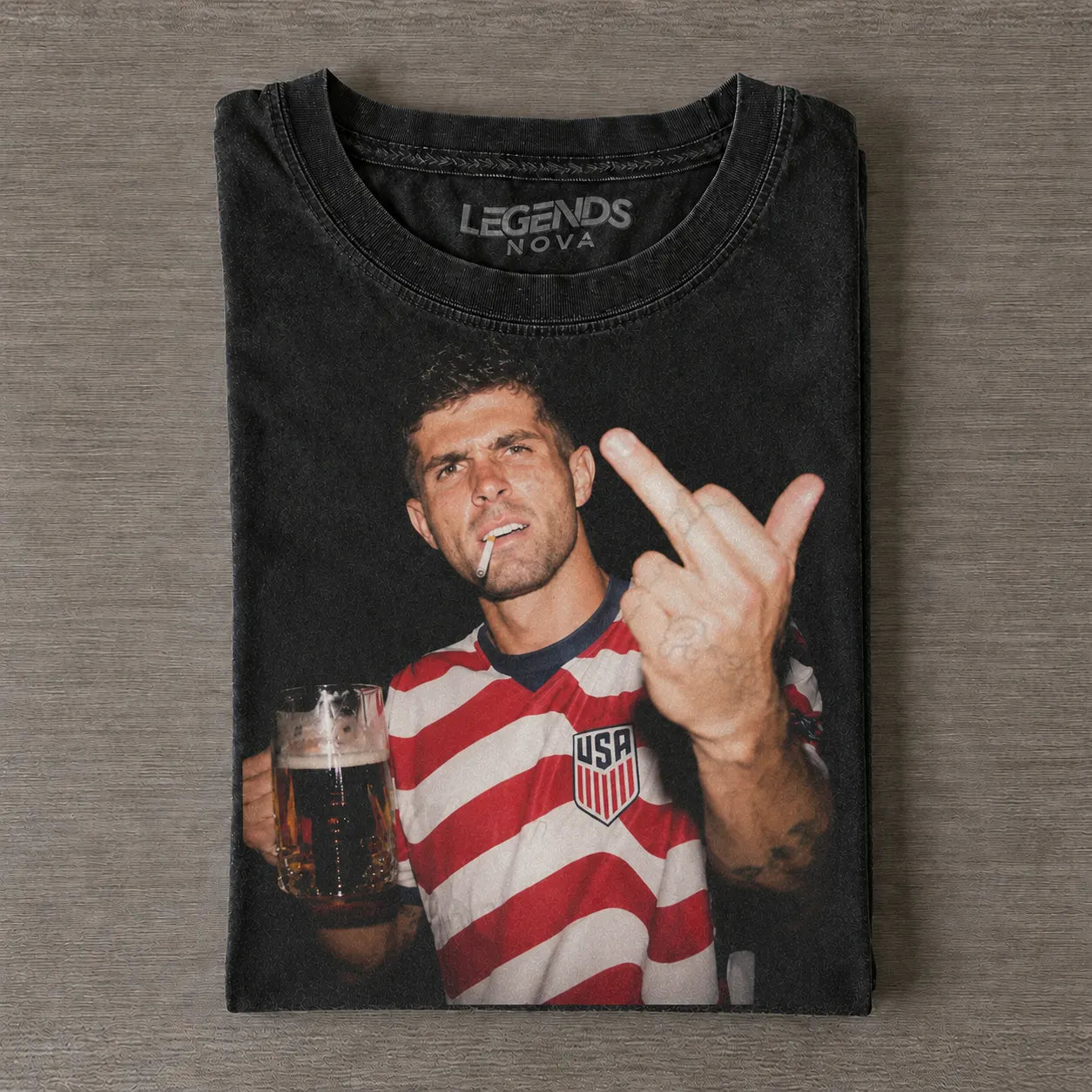 Christian Pulisic American Soccer Style Tee