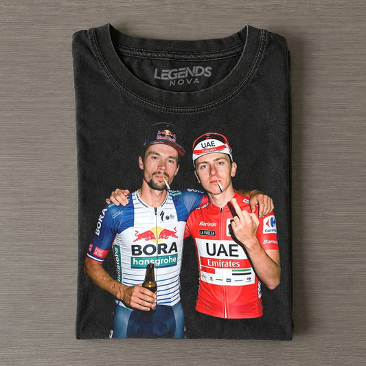 Primož Roglič & Tadej Pogačar La Vuelta a España T-shirt