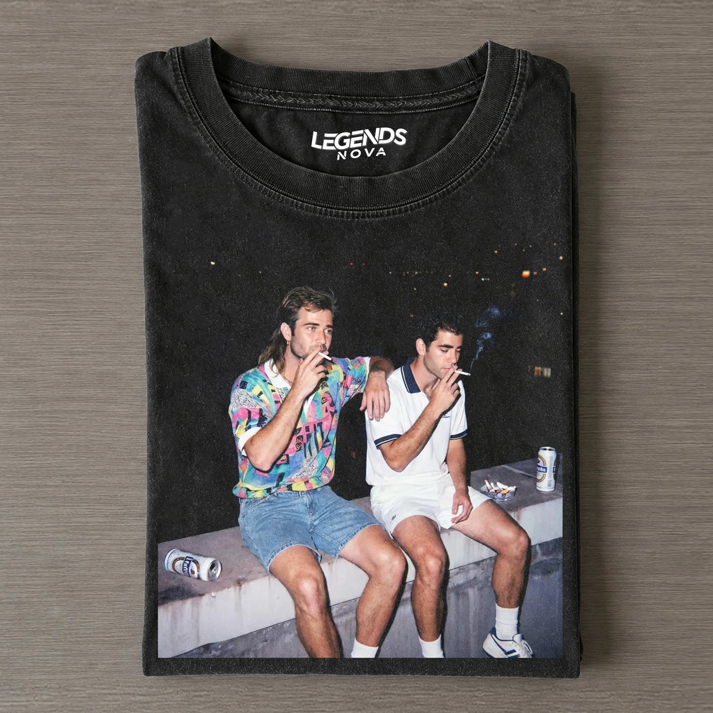 Andre Agassi & Pete Sampras Tee