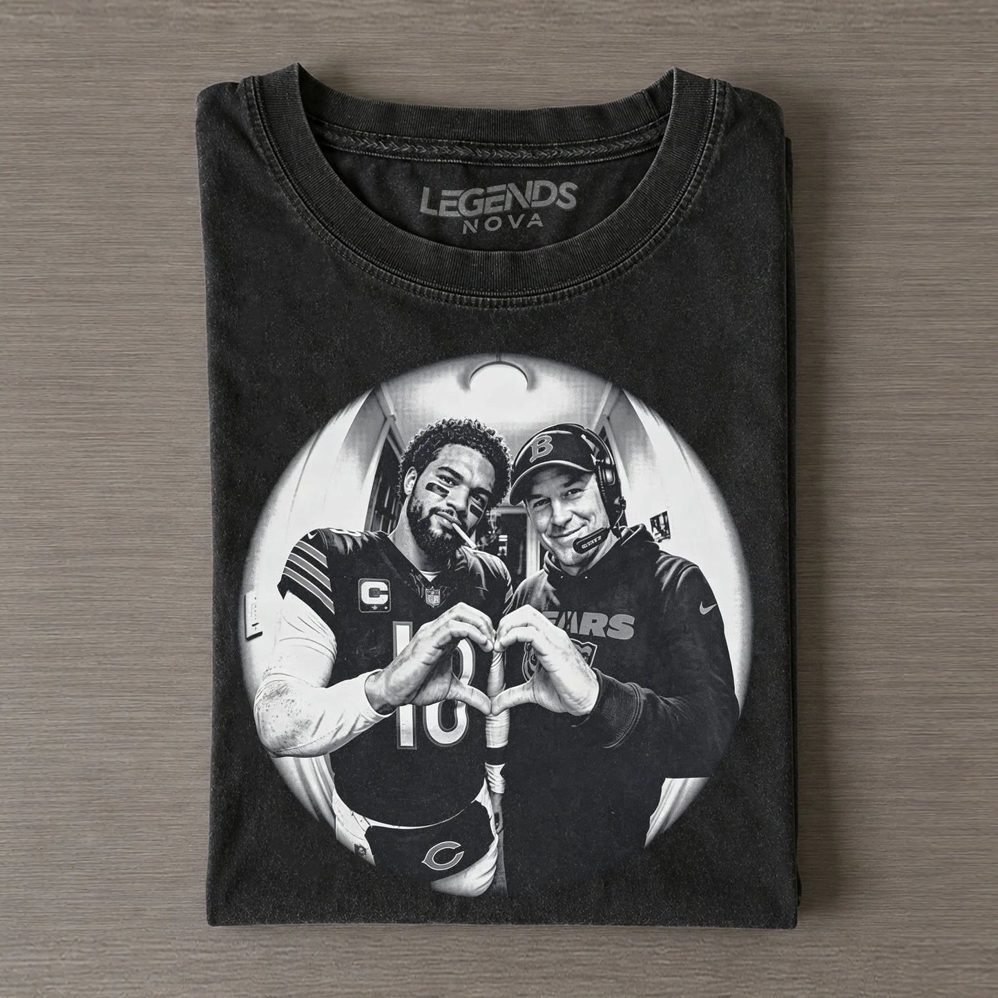 Caleb Williams & Ben Johnson Football Shirt