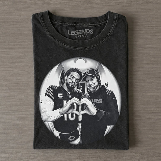 Caleb Williams & Ben Johnson Football Shirt