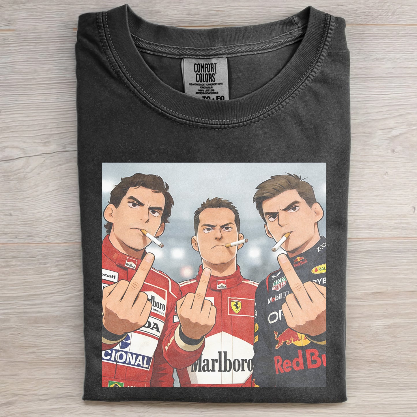 F1 Ayrton Senna Funny Meme T-Shirt