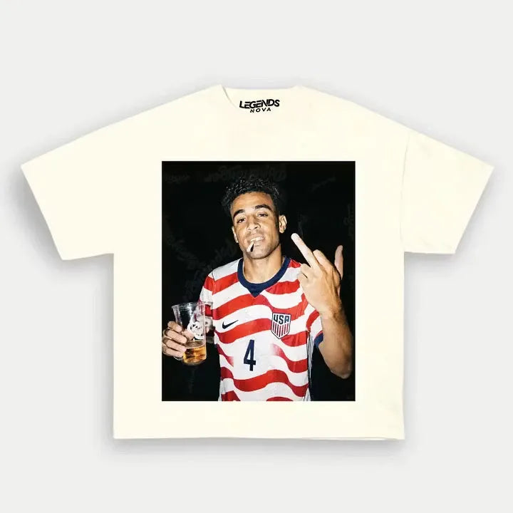 Tyler Adams American Soccer Style Tee