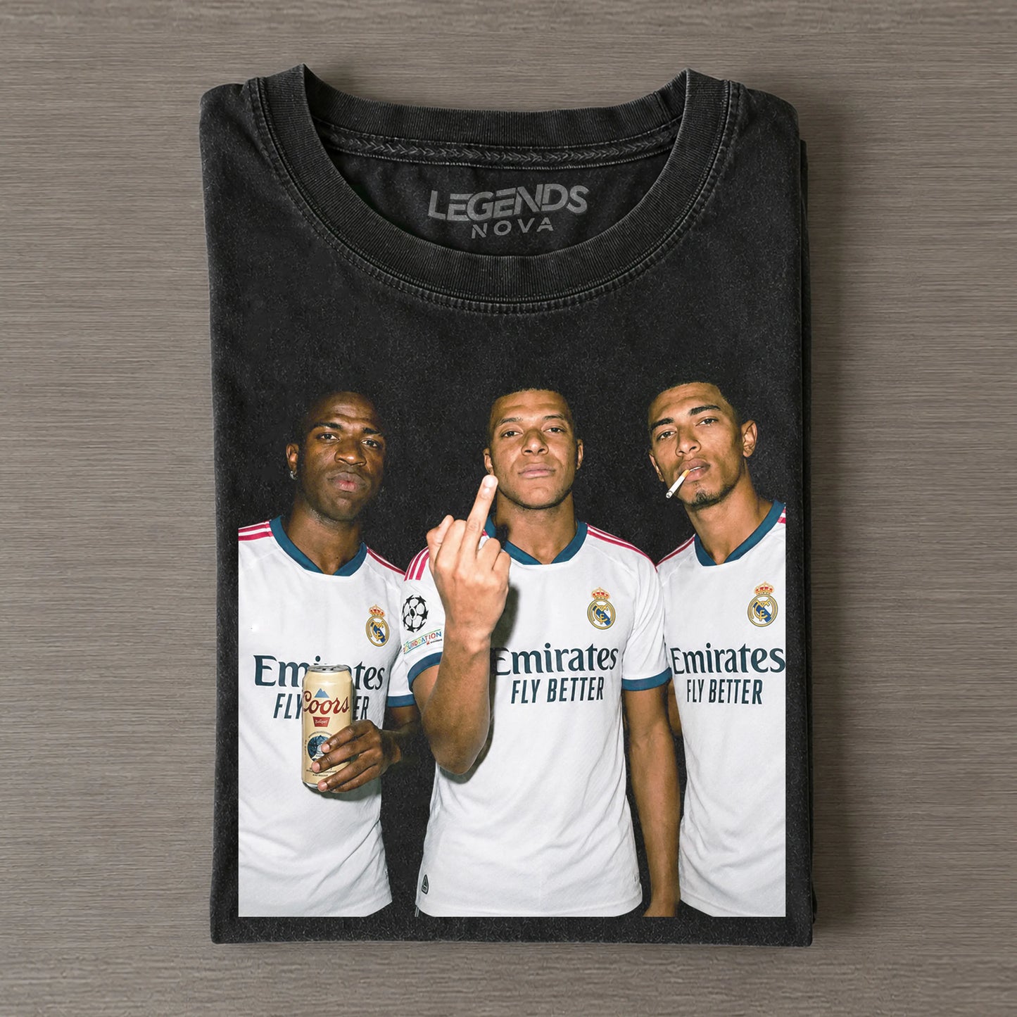 Vinícius Júnior & Kylian Mbappé & Jude Bellingham T-shirt