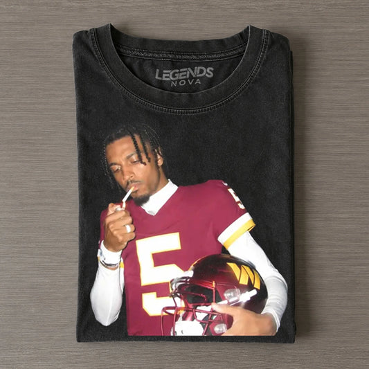 Jayden Daniels Football T-shirt