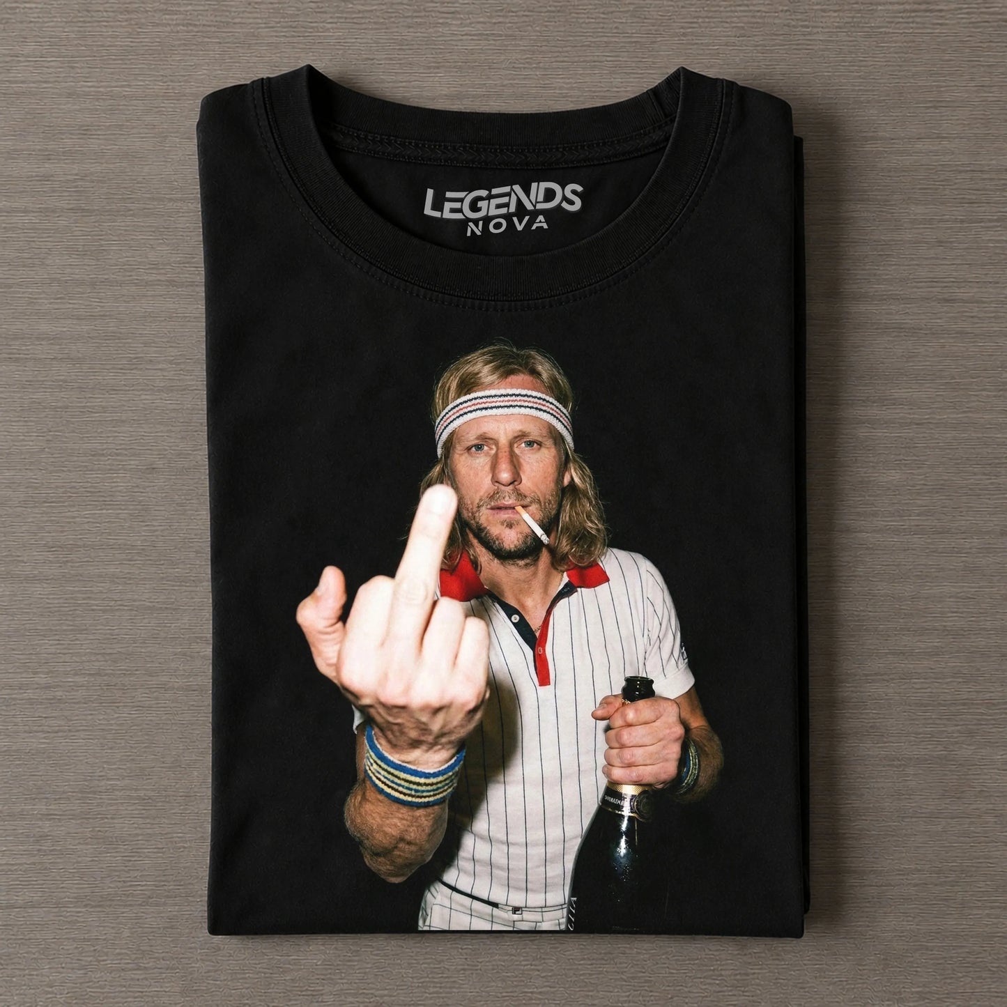Björn Borg Tennis legend graphic T-shirt
