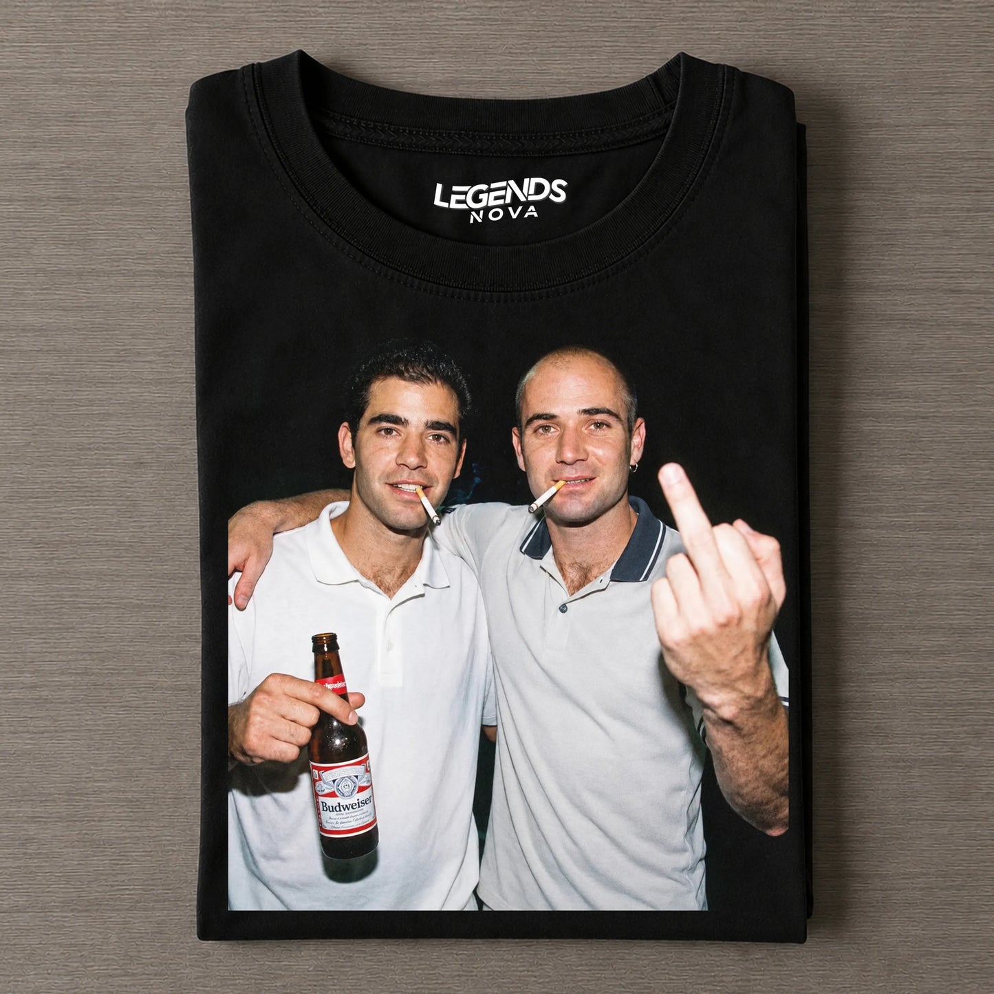 Andre Agassi & Pete Sampras Tee
