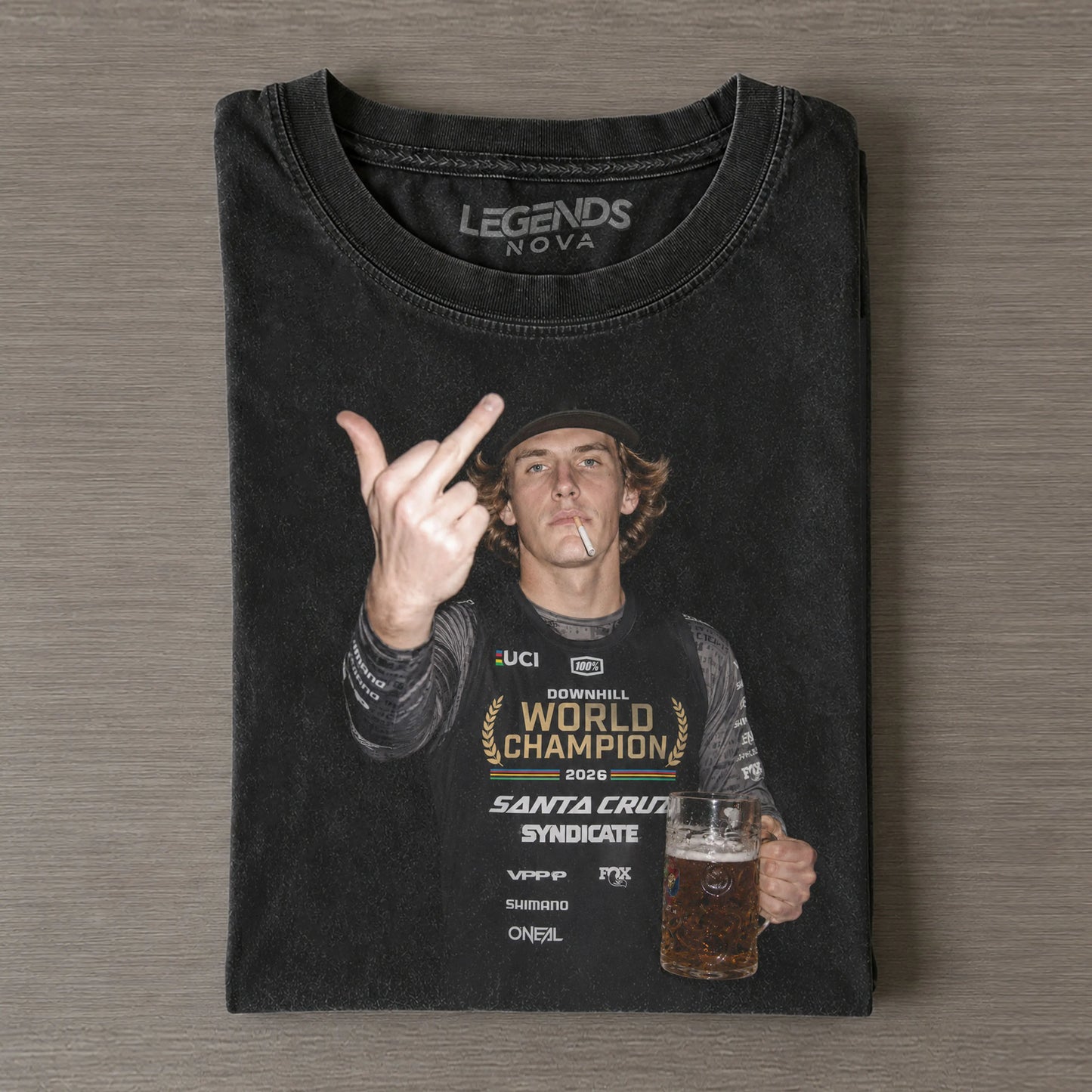 Jackson Goldstone 2026 UCI MTB DHI World Champs T-shirt