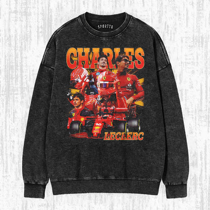 Charles Leclerc F1 Tee/Sweatshirt/Hoodie