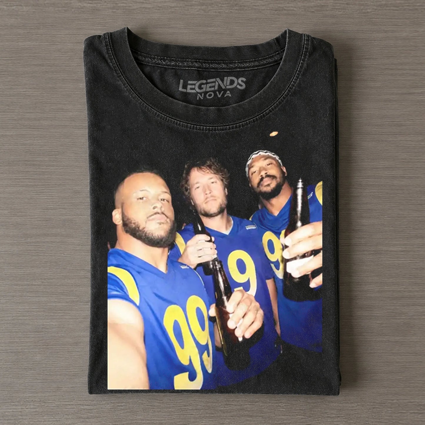 MG & AD & MS LA Rams Football T-shirt