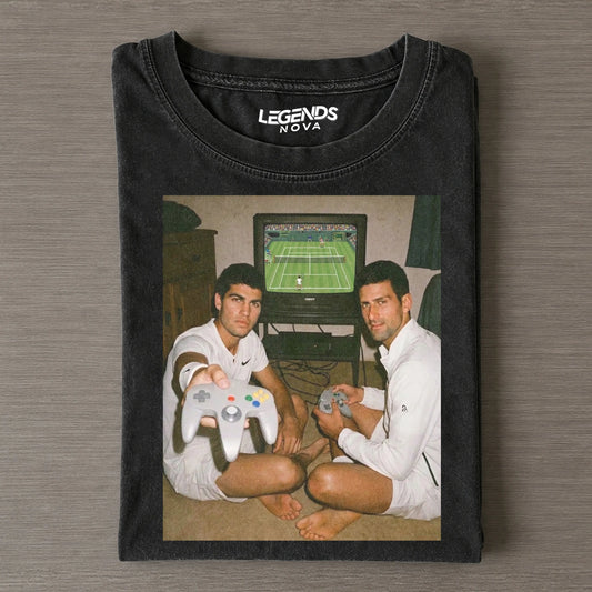 Novak Djokovic vs Carlos Alcaraz Tee