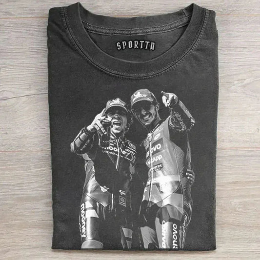 Marco Bezzecchi & Francesco "Pecco" Bagnaia MotoGP T-shirt