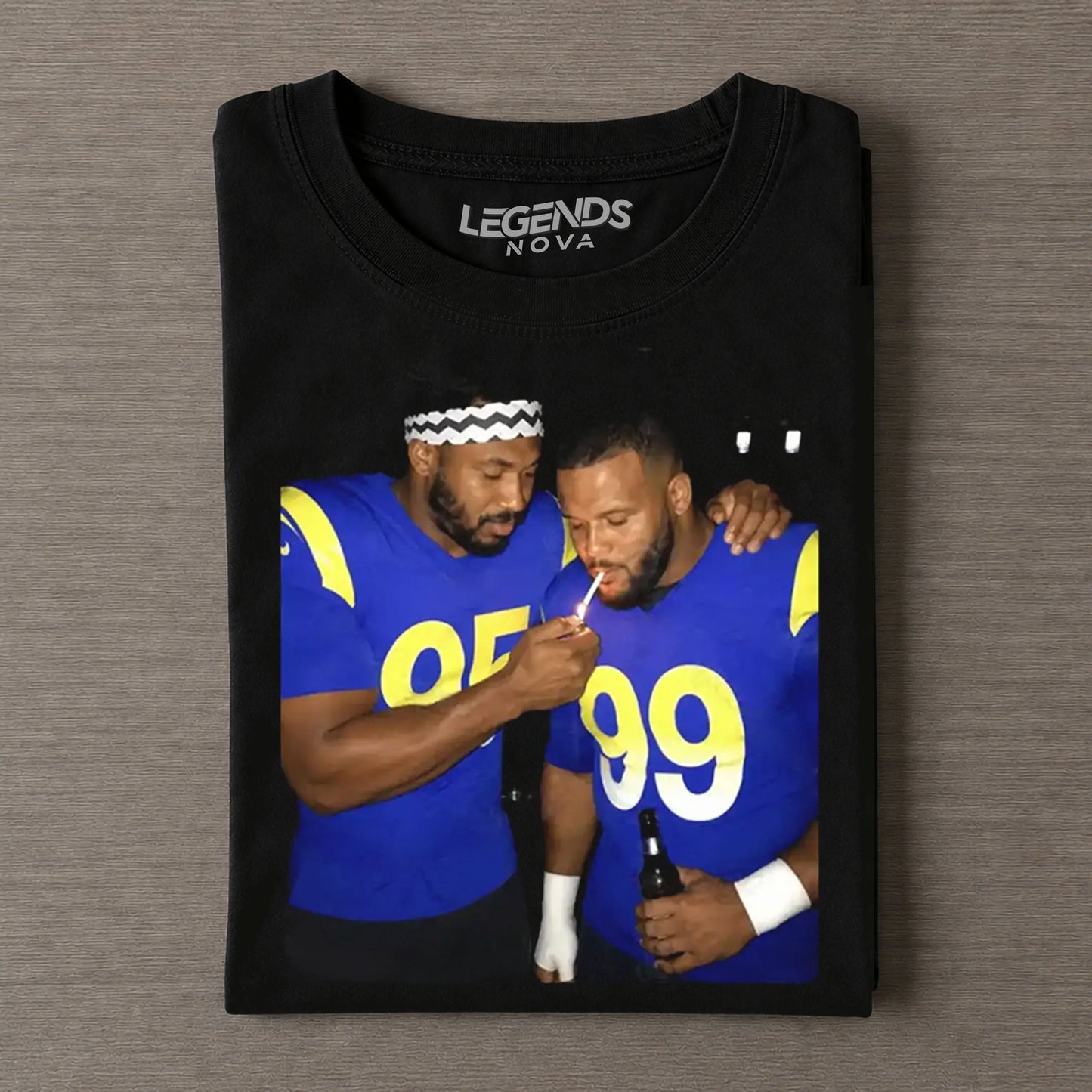 MG & AD LA Rams Football T-shirt