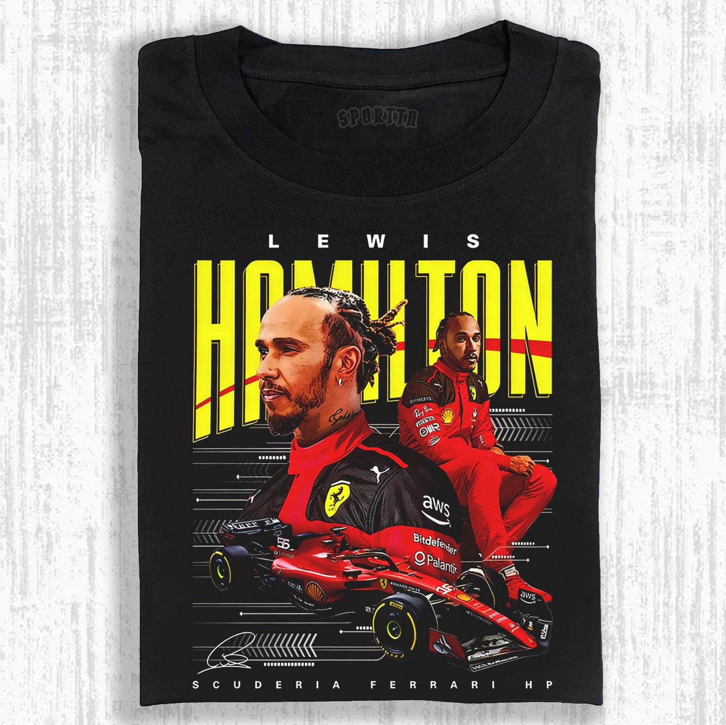 Lewis Hamilton F1 Tee/Sweatshirt/Hoodie